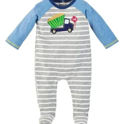 Mud Pie Baby One-Pieces*- Baby Boy Truck Sleeper