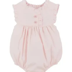 Mud Pie Baby One-Pieces*- Baby Girl Pink Ruffle Bubble