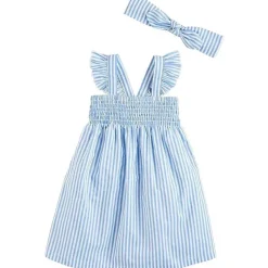 Mud Pie Dresses|Baby Dresses & Skirts*- Baby Girl Smocked Sundress & Headband Set