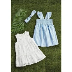 Mud Pie Dresses|Baby Dresses & Skirts*- Baby Girl Smocked Sundress & Headband Set