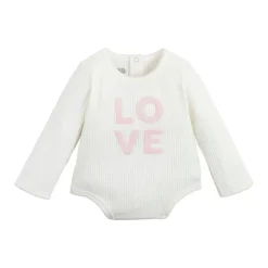 Mud Pie Baby Onesies & Bodysuits*- Baby Girls Children's Love Crawler