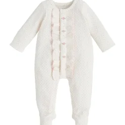 Mud Pie Baby Sleepwear*- Baby Girls Children's Rosette Polka Dot Sleeper