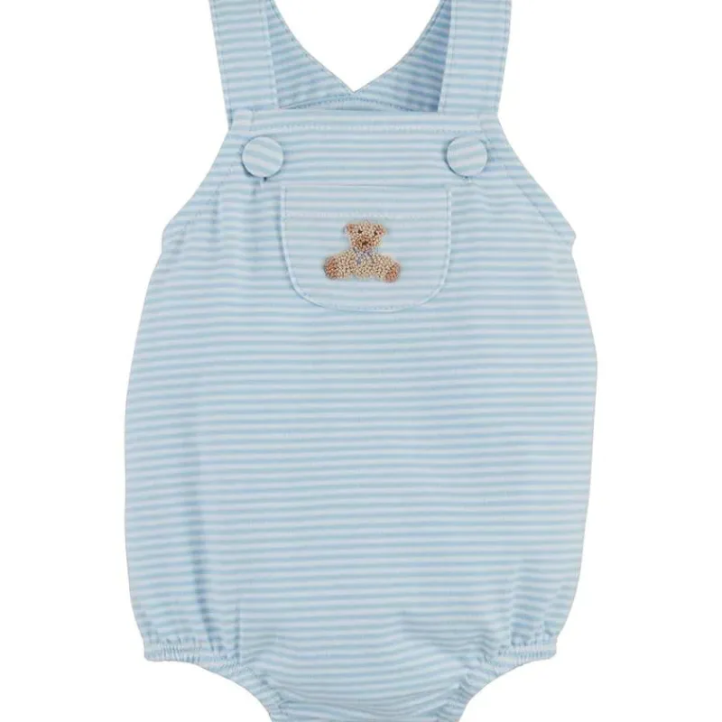 Mud Pie Baby One-Pieces*- Baby Girls Children's Stripe French Knot Bubble