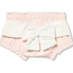 Mud Pie Baby Underwear*- Baby Girls Diaper Covers Bow, Pink