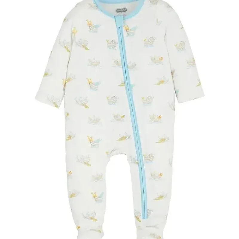 Mud Pie Baby Sleepwear*- Baby Girls Noahs Ark Sleeper