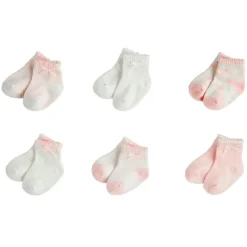 Mud Pie Baby Gloves & Socks*- Baby Pink Baby Socks, Bow Pink