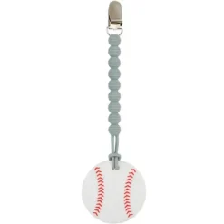 Mud Pie Toys For 0-12 Months|Gift For Baby*- Baseball Clip-On Teether