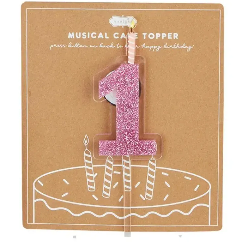 Mud Pie Birthday Party*- Birthday Girl Cake Toppers 1 Year