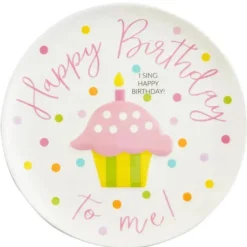 Mud Pie Birthday Party*- Birthday Girl Singing Plate