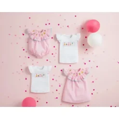 Mud Pie Birthday Party*- Birthday Girl Smocked Two Tunic 2T