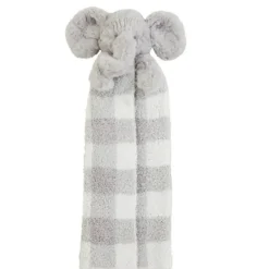 Mud Pie Lovies, Security Blankets & Blankies*- Blue Elephant Musical Cuddle Pal