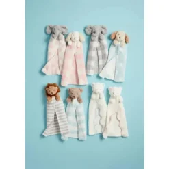 Mud Pie Lovies, Security Blankets & Blankies*- Blue Elephant Musical Cuddle Pal