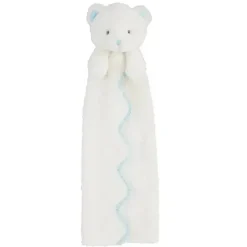 Mud Pie Lovies, Security Blankets & Blankies*- Blue Scallop Bear Musical Cuddle Pal