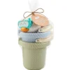 Mud Pie Water Toys*- Blue Stacking Bath Bucket Set
