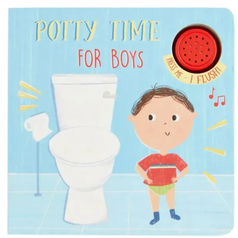 Mud Pie Books, Music & Dvds|Books For Babies*- Boy Potty Time Board Book