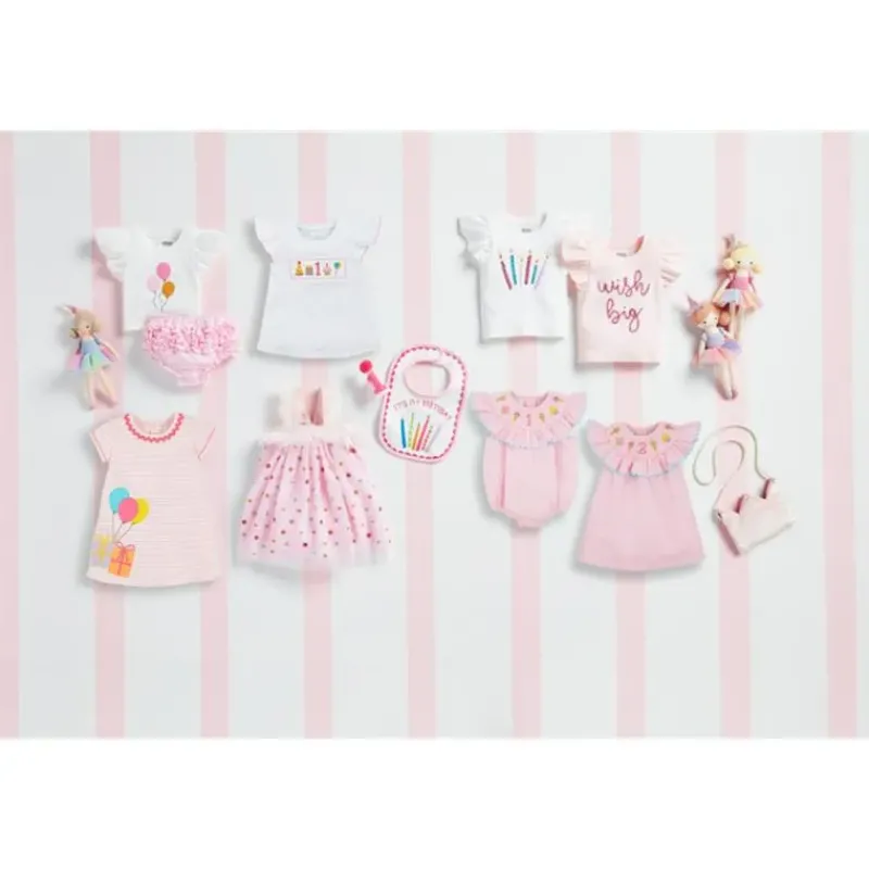 Mud Pie Baby Tops*- Candles Girl Birthday Tees