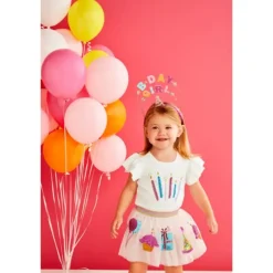 Mud Pie Baby Tops*- Candles Girl Birthday Tees