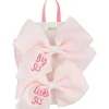 Mud Pie Big & Little Sister*- Children's Girl Pink Sisters Bows