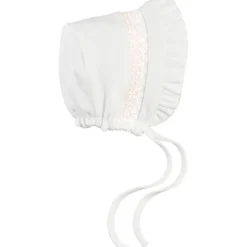 Mud Pie Baby Hats*- Children's Pink Smocked Bonnet