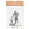 Mud Pie Gift For Dad*- Dad & Me Handprint Frame Kit