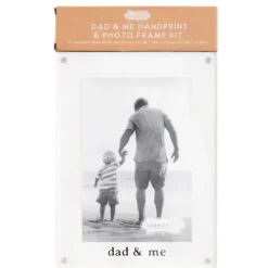 Mud Pie Gift For Dad*- Dad & Me Handprint Frame Kit