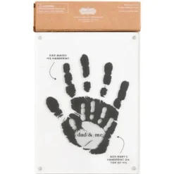 Mud Pie Gift For Dad*- Dad & Me Handprint Frame Kit