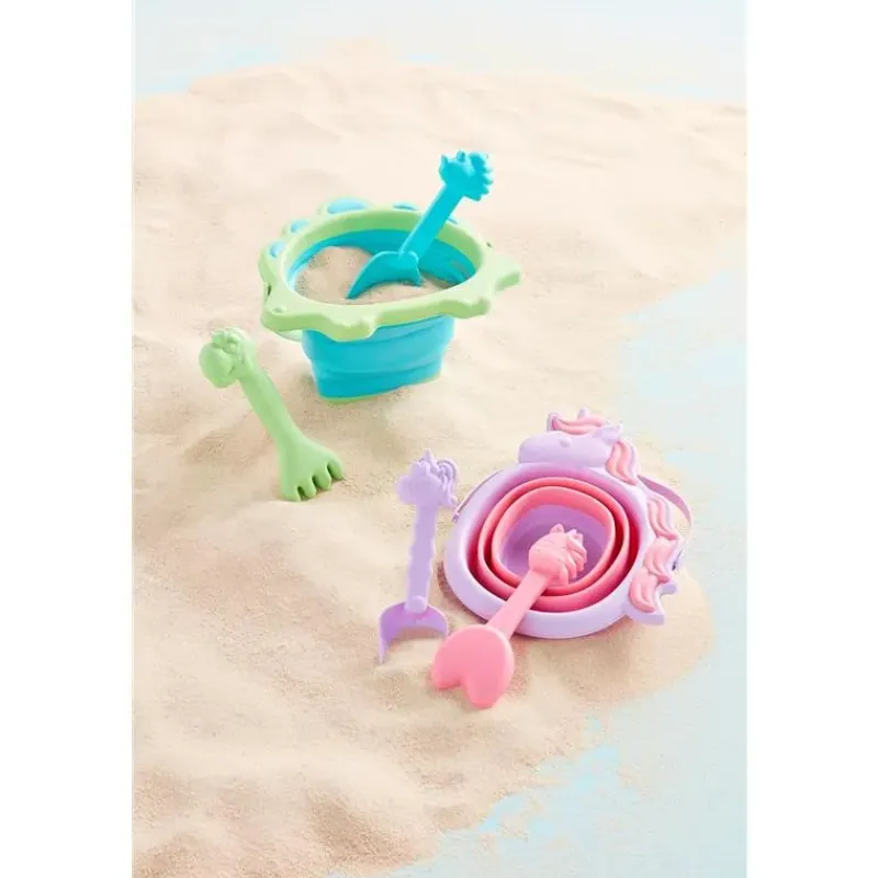 Mud Pie Water Toys*- Dino Collapsible Bucket