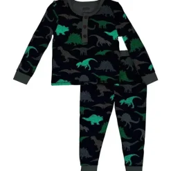Mud Pie Baby Sets*- Dino Glow Pajama Set