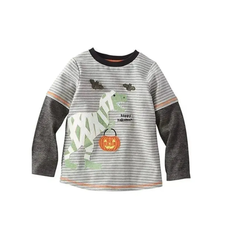 Mud Pie Baby Tops*- Dino Mummy HalloweenTshirt