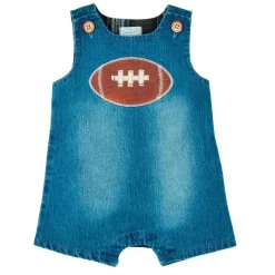 Mud Pie Baby One-Pieces*- Football Jon Jon