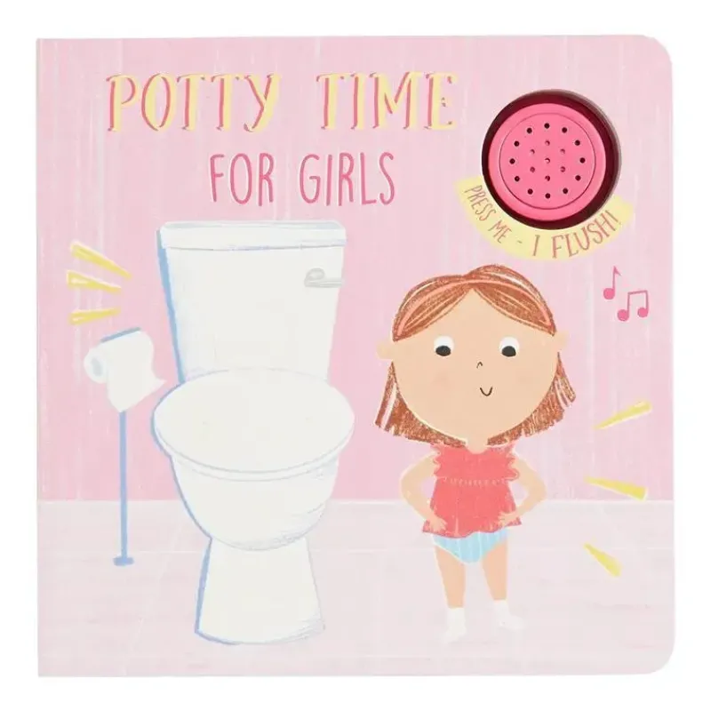 Mud Pie Books, Music & Dvds|Books For Babies*- Girl Potty Time Board Book