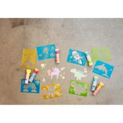Mud Pie Coloring*- Girl Roller Chalk Paint Set