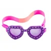 Mud Pie Goggles & Swimming Masks*- Girl's Purple Heart Goggles