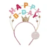 Mud Pie Baby Hair Accessories*- Light Up Happy Bday Headband