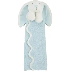 Mud Pie Lovies, Security Blankets & Blankies|Easter*- Musical Bunny Cuddle Pal Blue