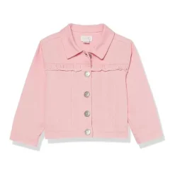 Mud Pie Baby Coats, Sweaters & Jackets*- Pink Denim Jacket