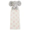 Mud Pie Lovies, Security Blankets & Blankies*- Pink Elephant Musical Cuddle Pal