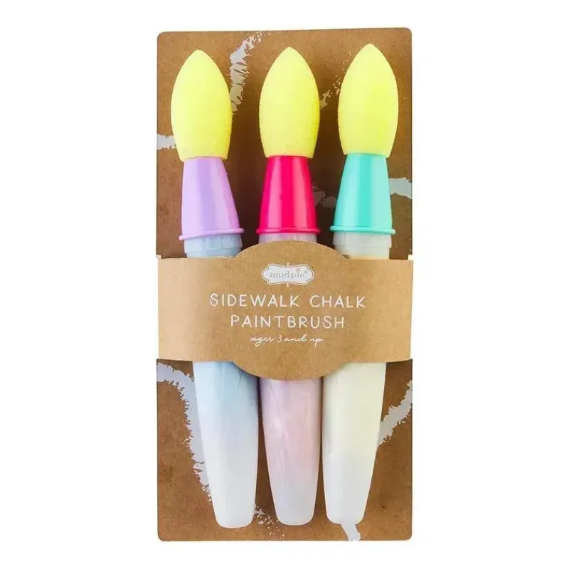 Mud Pie Coloring*- Pink Paint Brush Chalk Set