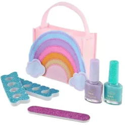Kids Mud Pie Toys For 3 Year Old|Gift For Kids*- Rainbow Kids Nail Polish Set