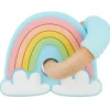 Mud Pie Rattles & Teethers*- Rainbow Ring Silicone Teether