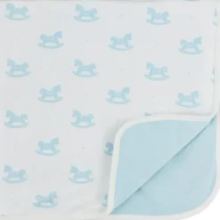 Mud Pie Blankets & Quilts*- Rocking Horse Arrival Blanket