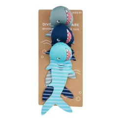 Mud Pie Bath Toys*- Shark Neoprene Dive Toys