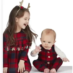 Mud Pie Dresses|Baby Dresses & Skirts*- Tartan Dress, 12-18 Months