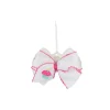 Mud Pie Baby Hair Accessories*- Toddler Girl Cupcake Embroidered Bow