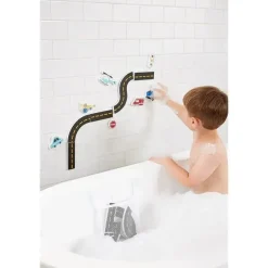 Mud Pie Bath Toys*- Transportation Bath Stickable Shape Set