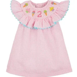 Mud Pie Dresses|Baby Dresses & Skirts*- Two Smocked Dress 2T