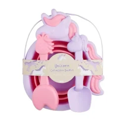 Mud Pie Water Toys*- Unicorn Collapsible Bucket