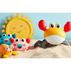 Mud Pie Toys For 0-12 Months*- Yellow Walking Crab Bath Toy