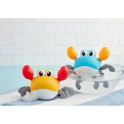 Mud Pie Toys For 0-12 Months*- Yellow Walking Crab Bath Toy