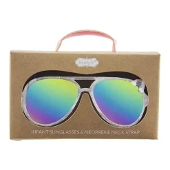 Mud Pie Sunglasses*Baby Aviator Girl Sunglasses with Strap